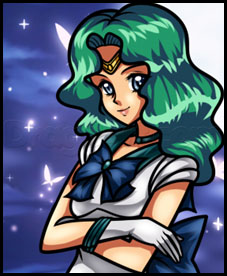 How to Draw Sailor Neptune