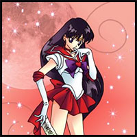 How to Draw Sailor Mars