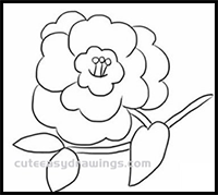 How to Draw a Camellia Flower Step by Step for Beginners