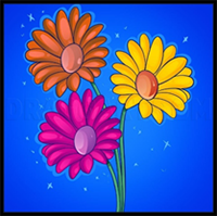 How to Draw Daisies