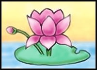How to Draw a Lotus