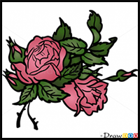 How to Draw Rose, Flowers