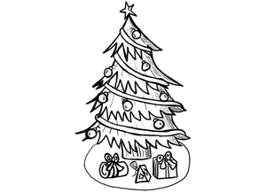 How to Draw Christmas Trees