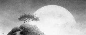 How to Draw a Misty Moonrise Using Graphite and Charcoal Together