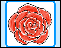 How to Draw a Rose in 6 Steps