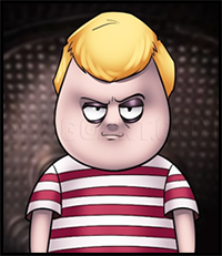 How to Draw Pugsley Addams