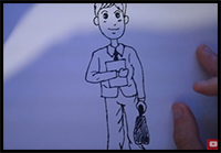 How to Draw a Businessman with Briefcase