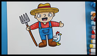 How to Draw a FARMER