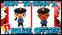 How to Draw a Police Officer