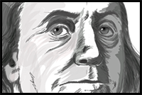How to Draw Benjamin Franklin