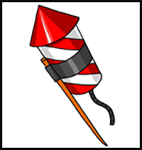 How to Draw Fireworks | Fortnite