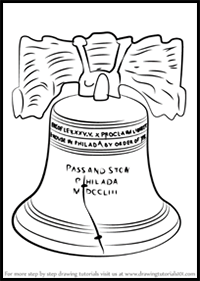 How to Draw Liberty Bell