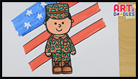 How to Draw a Soldier for Veterans’ Day