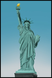 How to Draw Statue of Liberty