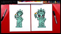How To Draw The Statue Of Liberty