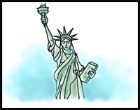 How to Draw the Statue of Liberty