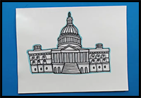 How to Draw the US Capitol Building