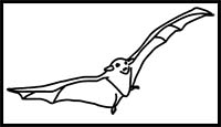 How to Draw a Blossom Bat