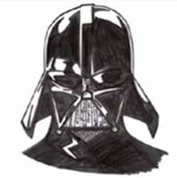How to

    draw Darth vader