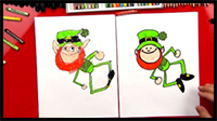 How To Draw A Leprechaun