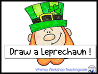 Directed Drawing - Draw A Leprechaun