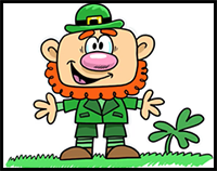 Draw a Leprechaun for St. Patrick's Day