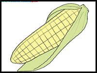 How to Draw a Corn