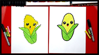 How to Draw Funny Corn