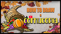 How to Draw a Cornucopia