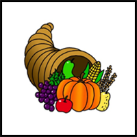 How to Draw a Cornucopia