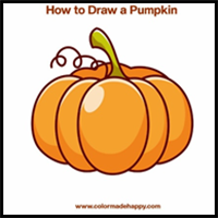 How to Draw a Pumpkin: Step by Step Guide