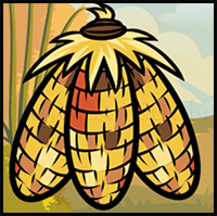 How to Draw Indian Corn