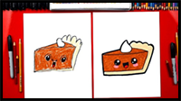 How To Draw A Funny Pumpkin Pie