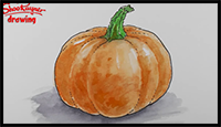 How to Draw a Pumpkin - Spoken Tutorial