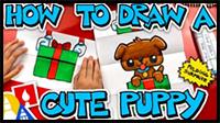 How to Draw a Puppy Folding Surprise