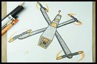 How to Draw: A Drone