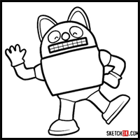 How to draw Rody the robot | Pororo
