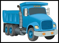 How to Draw Dump Trucks in 11 Steps