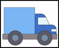 How to Draw a Truck: A Step-by-Step Tutorial for Kids