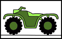 How to Draw All-Terrain Vehicles : Drawing Tutorials & Drawing & How to ...