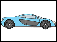 mclaren drawing for kids