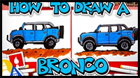 How to Draw a Ford Bronco