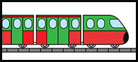 How to Draw a Train?