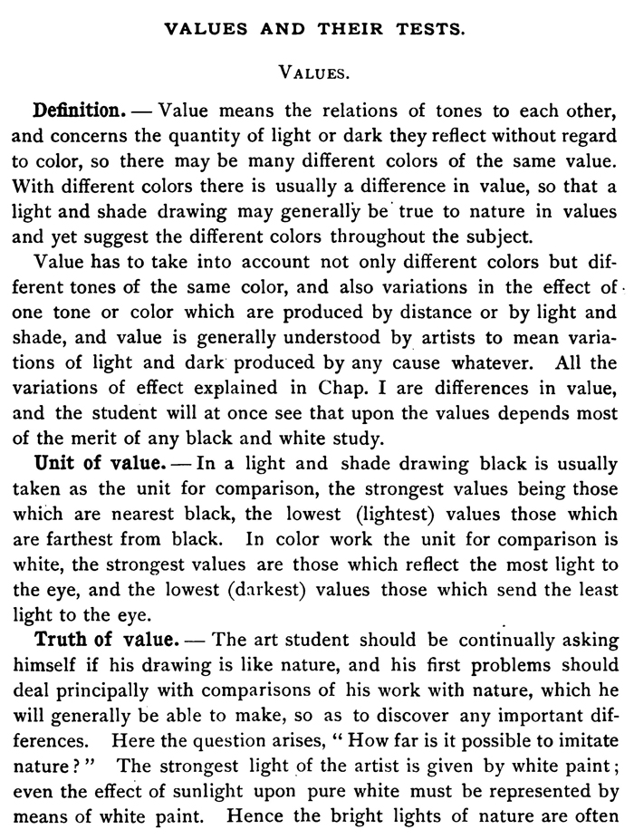 Drawing Values and Tones with the Following Drawing Lesson Full of