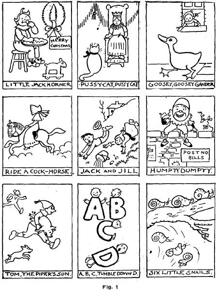 example of Mother Goose Rhymes and Melodies Simply Illustrated