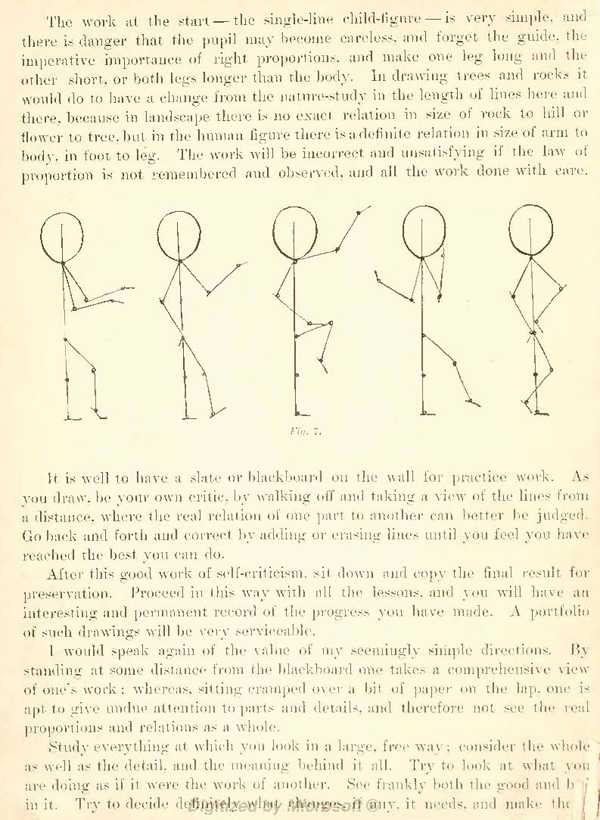 figures drawing for children