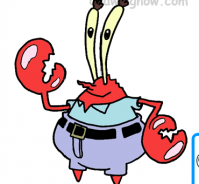 How to Draw Mr. Krabs from Spongebob Squarepants Lessons: Drawing