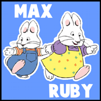 How to Draw Max and Ruby from Max and Ruby with Easy Step by Step Drawing Tutorial 