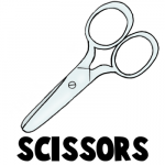 How to Draw Scissors 