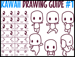Learn How to Draw Kawaii Characters and Facial Expressions